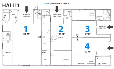 Sammontie 10, Toivala
